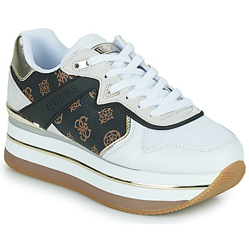 Shoes Women Low top trainers Guess BAHAA White / Brown
