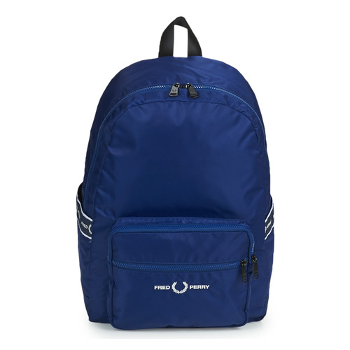 Bags Men Rucksacks Fred Perry GRAPHIC TAPE BACKPACK Marine