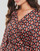 Clothing Women Short Dresses Naf Naf LESTUDIO Red / Black