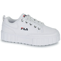 Shoes Girl Low top trainers Fila SANDBLAST White