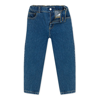 material Boy straight jeans Petit Bateau CARLO Blue