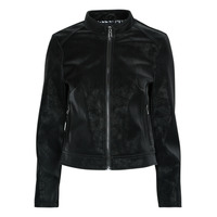 material Women Leather jackets / Imitation le Desigual LAS VEGAS Black