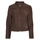 Clothing Women Leather jackets / Imitation le Desigual LAS VEGAS Brown