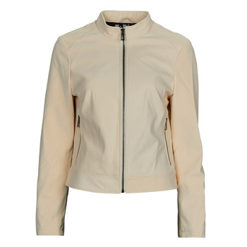 material Women Leather jackets / Imitation le Desigual LAS VEGAS White / Broken