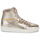 Shoes Women High top trainers Fericelli POESIE Gold