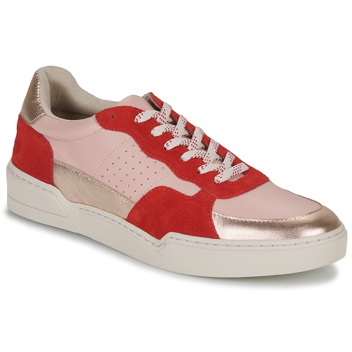 Shoes Women Low top trainers Fericelli DAME Pink / Red