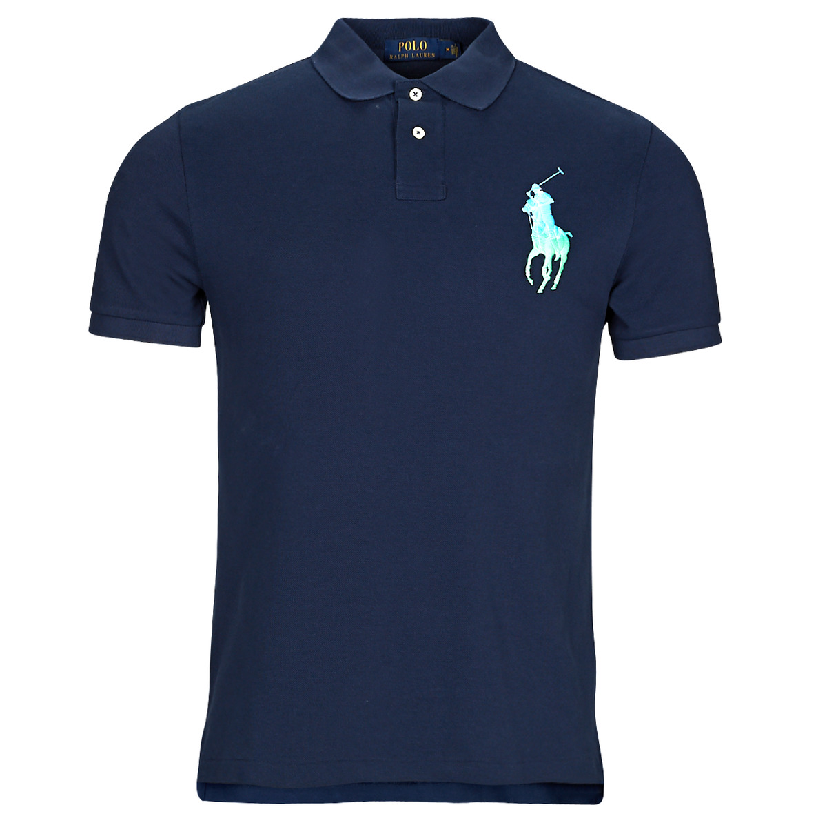 Polo Ralph Lauren SSKCCMSLM1-SHORT SLEEVE-POLO SHIRT Marine - Free delivery