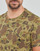 Clothing Men short-sleeved t-shirts Polo Ralph Lauren T-SHIRT AJUSTE AVEC POCHE EN COTON Kaki / Camouflage