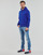 Clothing Men sweaters Polo Ralph Lauren SWEATSHIRT DOUBLE KNIT TECH LOGO CENTRAL Blue / Royal