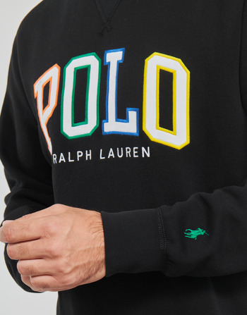 Polo Ralph Lauren LSCNM4-LONG SLEEVE-SWEATSHIRT Black / Multicolour