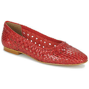 Shoes Women Ballerinas JB Martin SOLAIRE Tresse / Red