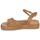 Shoes Women Sandals JB Martin LUCE Goat / Velvet / Camel