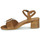 Shoes Women Sandals JB Martin ELIANE Goat / Velvet / Camel