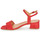 Shoes Women Sandals JB Martin 1VALSER Goat / Velvet / Red