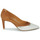 Shoes Women Court shoes JB Martin ETNA Goat / Velvet / Camel / Gold / Chalk