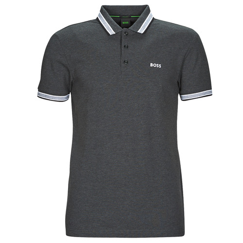 Clothing Men short-sleeved polo shirts BOSS Paddy Grey / Anthracite