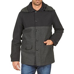 Clothing Men coats Aigle SHERPAFIELD Black / Grey