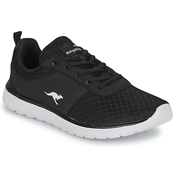 Shoes Women Low top trainers Kangaroos BUMPY Black / White