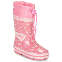 Shoes Girl Wellington boots Kangaroos K-Rain Pink