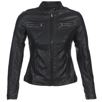 material Women Leather jackets / Imitation le Moony Mood PUIR Black