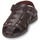 Shoes Men Sandals Pellet DENIS Veal / Brown