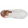 Shoes Men Low top trainers Pellet SIMON Veal / Seed / White / Orange