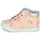 Shoes Girl High top trainers GBB NAHIA Pink