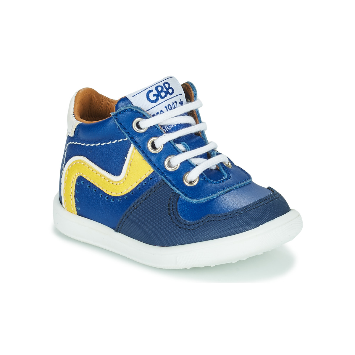 Shoes Boy High top trainers GBB GINO Blue