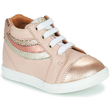 Shoes Girl High top trainers GBB ARIANE Pink