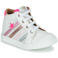 Shoes Girl High top trainers GBB ALICIA White