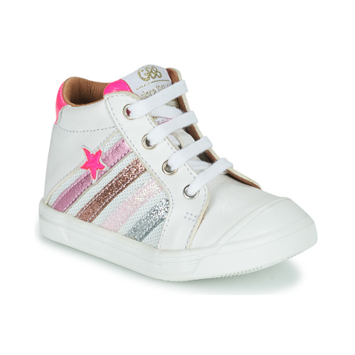 Shoes Girl High top trainers GBB ALICIA White