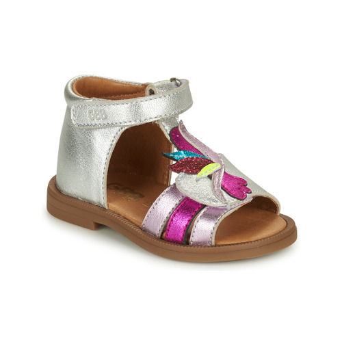 Shoes Girl Sandals GBB KIRA Silver