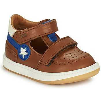 Shoes Boy High top trainers GBB ROBY Brown