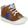 Shoes Boy High top trainers GBB STANNY Brown