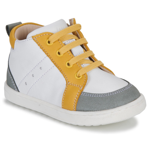 Shoes Children High top trainers Little Mary CAMILLE White / Safran