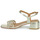 Shoes Women Sandals JB Martin 1VALSER Tresse / Gold