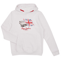 Clothing Boy sweaters Pepe jeans TROY White