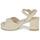 Shoes Women Sandals JB Martin ORIA Crust / Velvet / Beige