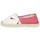 Shoes Women Espadrilles Art of Soule BAIGNEUSES White / Red