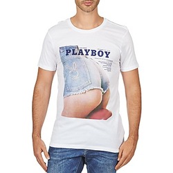 Clothing Men short-sleeved t-shirts Eleven Paris PB ASS M MEN White