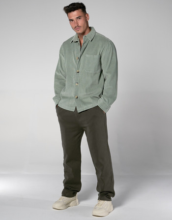Clothing Men long-sleeved shirts THEAD. JAMES SHIRT Green