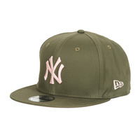 Clothes accessories Caps New-Era SIDE PATCH 9FIFTY NEW YORK YANKEES Kaki / Pink