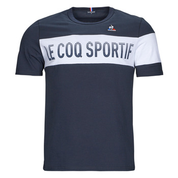 Clothing Men short-sleeved t-shirts Le Coq Sportif BAT Tee SS N°2 M Black
