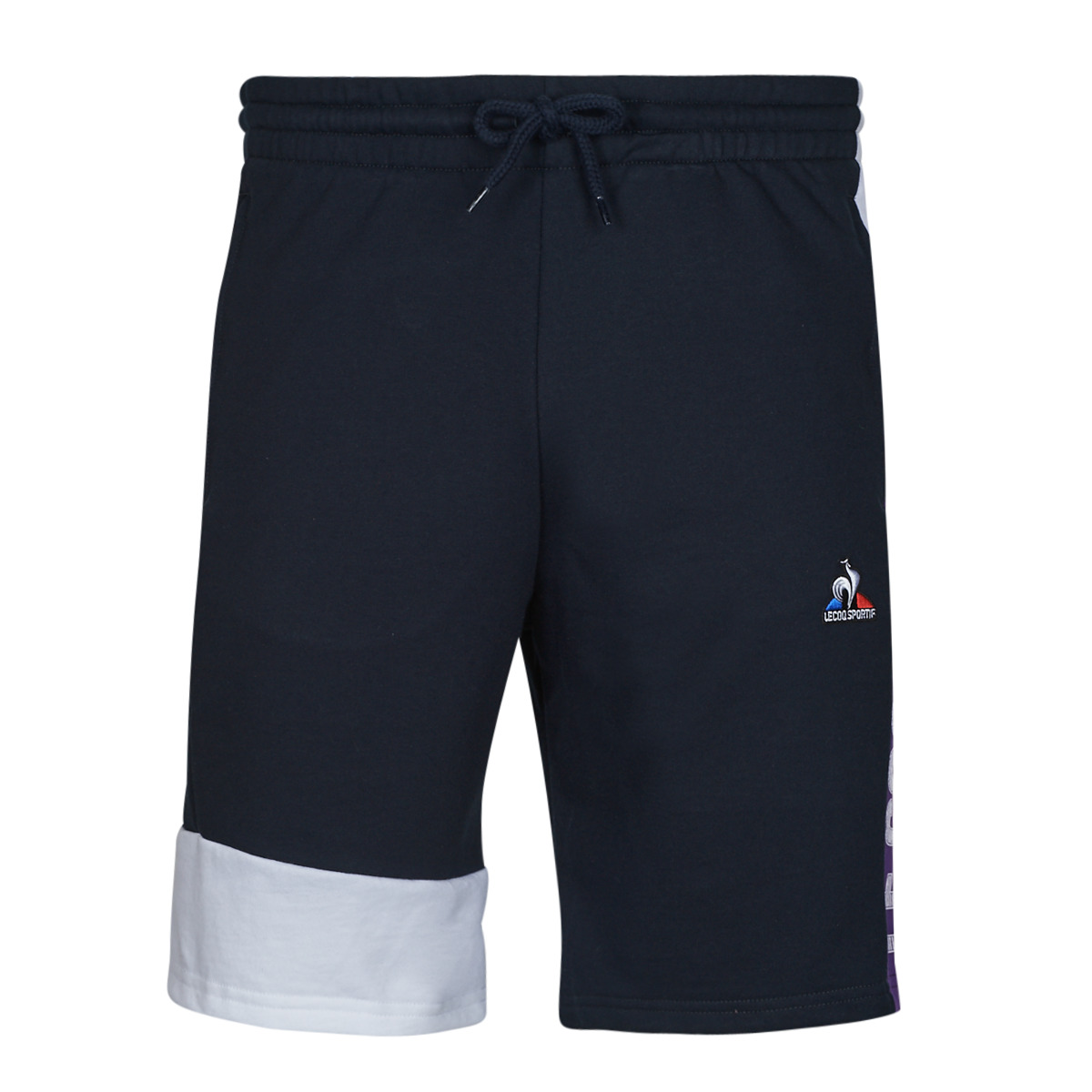 Clothing Men Shorts / Bermudas Le Coq Sportif SAISON 2 Short N°1 M Violet / Marine