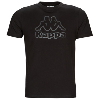 Clothing Men short-sleeved t-shirts Kappa CREEMY Black