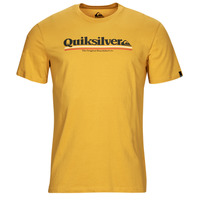 Clothing Men short-sleeved t-shirts Quiksilver BETWEEN THE LINES SS Yellow