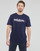 Clothing Men short-sleeved t-shirts Quiksilver BETWEEN THE LINES SS Marine