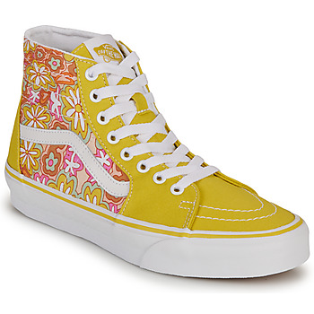 Shoes Women High top trainers Vans SK8-Hi TAPERED Yellow