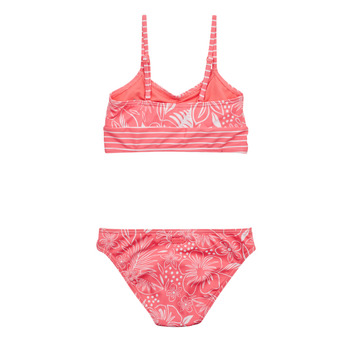 Roxy VACAY FOR LIFE CROP TOP SET Pink / White