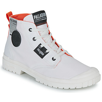 Shoes Men High top trainers Palladium SP20 OVERLAB White